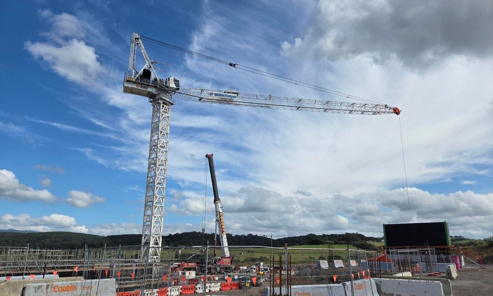 Shellharbour Hospital site reaches new heights
